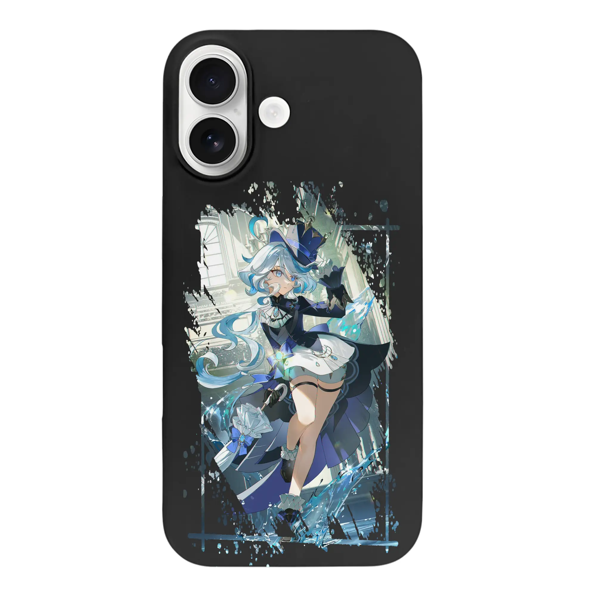 原 神 グッズ フリーナ - iPhone 17 シリーズ シリコンケース 薄型 耐衝撃 指紋防止 ソフトタッチカバー 精密フィット 傷防止 保護ケース iPhone 17/17 Air/17 Pro/17 Pro Max 対応